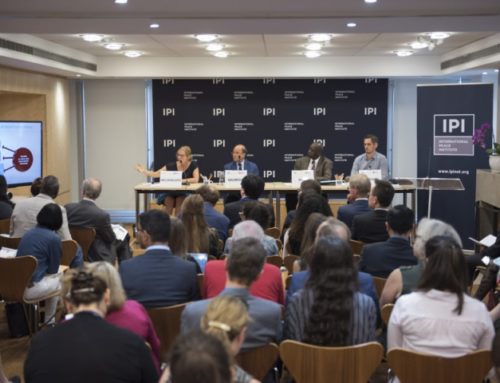 Findings Launch Event – International Peace Institute