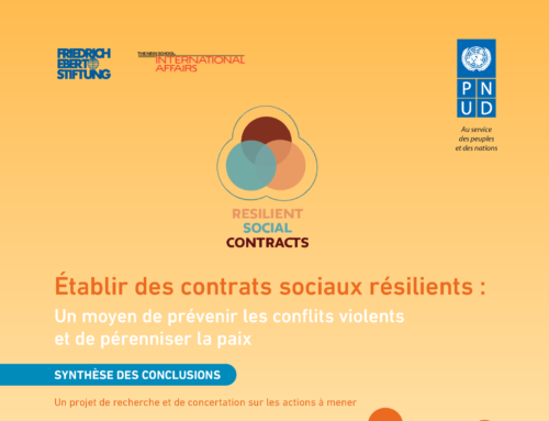 French language version of our Phase I Summary Findings: Forging Resilient Social Contracts